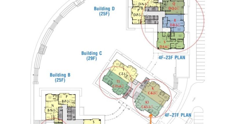 mat bang vi tri can ho ban 1 810x430 - Giá mua bán căn hộ 3pn Tháp C chung cư Riverside Residence T7/2025