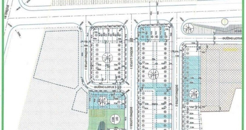 mat bang vi tri dat nen ban 810x430 - Giá mua bán đất nền mặt đường Đào Trí kdc Lotus Residence Phường Phú Thuận T7/2025