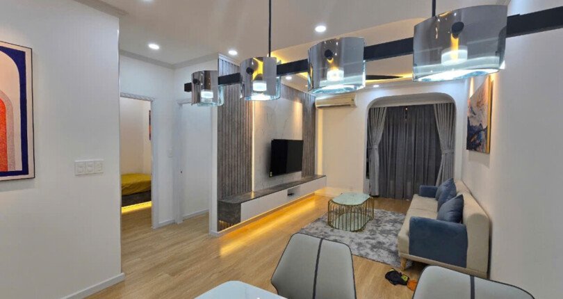 phong khach can ho ban 53 810x430 - Bán căn hộ chung cư Sky Garden 1, 89m2, 03pn, giá 6.150 tỷ, nhà đẹp, lầu cao.