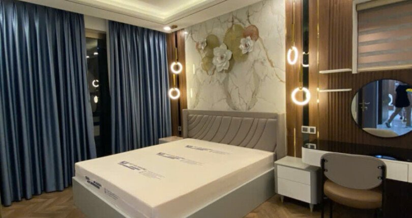 phong ngu can ho ban 3 810x430 - Bán gấp căn hộ 3pn căn góc lầu cao Tháp A chung cư The Peak Phú Mỹ Hưng giá 14,5 tỷ