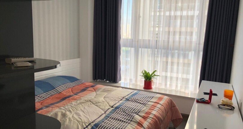 phong ngu can ho cho thue 15 810x430 - Cho thuê căn hộ chung cư Scenic Valley 1, 02pn, giá 18tr/tháng, view hồ bơi, nhà đang trống.