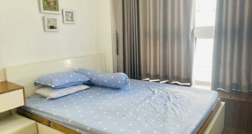 phong ngu can ho cho thue 810x430 - Cho thuê căn hộ 70m2, chung cư Scenic Valley 1, giá 18tr/tháng, nội thất căn hộ đầy đủ.