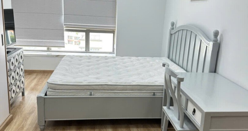 phong ngu master can ho ban 1 810x430 - Bán gấp căn hộ Hưng Phúc 3pn căn góc view biệt thự, lầu cao, nhà đẹp, giá 8,5 tỷ