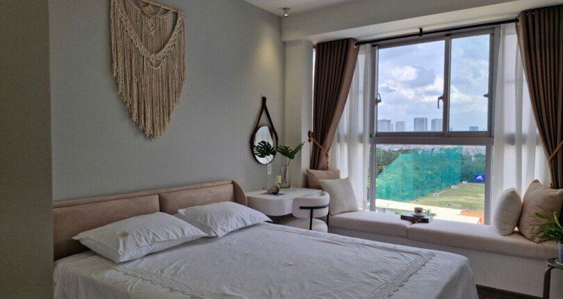 phongg ngu can ho can ban 810x430 - Bán căn hộ 110m2, chung cư Scenic Valley 1, 03pn, giá 9.5 tỷ, nhà đẹp, nội thất đầy đủ.