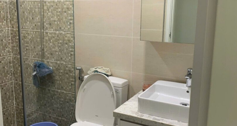 tollet can ho ban 17 810x430 - Bán căn hộ 101m2, chung cư Scenic Valley 1, nhà đầy đủ nội thất, đang có hợp đồng thuê ổn định.