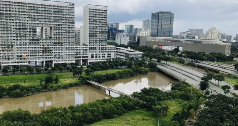 view can ho ban 3 810x430 - Giá mua bán căn hộ 3pn, 135m2 tòa H chung cư Happy Valley Phú Mỹ Hưng T7/2025