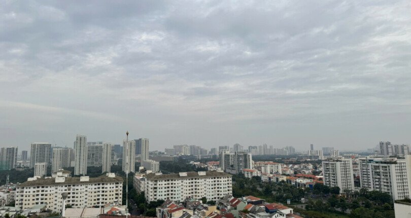 view can ho ban 4 810x430 - Giá mua bán Penthouse tháp 3b chung cư Sky Garden 2 phường Tân Hưng T7/2025