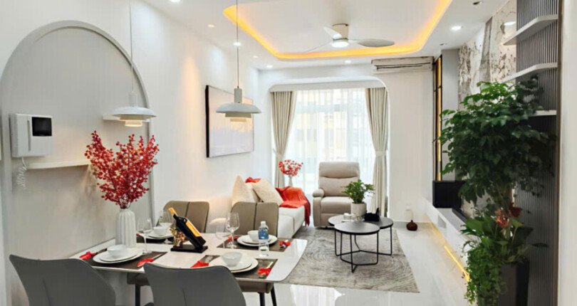 1 3 810x430 - Cần cho thuê Sky Garden 3. DT 72m2 Nội Thất cao cấp – 3 Phòng – Giá thuê 26Triệu/Tháng, * Tặng internet tháng thuê đầu tiên