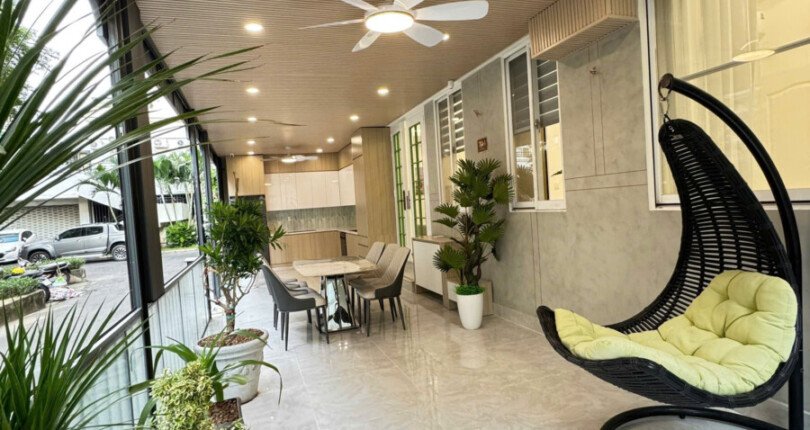 ban can ho ground house sky 3 9 810x430 - Cần bán căn hộ Ground House Sky Garden 3. DT 130m2 Nội thất mới- 3 Phòng-3wc- Sân vườn rộng- Giá 9.590 Tỷ