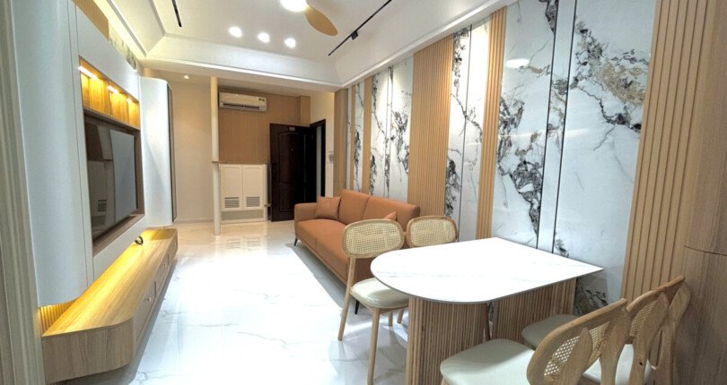 ban can ho hung vuong 2 6 810x430 - Bán nhanh căn hộ Hưng Vượng 2. Căn góc 65m2- thiết kế 2 Phòng-2wc- Nội thất mới đẹp- Giá 5.2 Tỷ (TL)