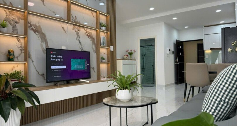 ban can ho sky garden 3 15 4 810x430 - Bán căn hộ đẹp tại Sky Garden 3. DT 56m2 Nhà mới decor- Tặng hết nội thất- 2 Phòng-1wc- Giá bán 4.5 Tỷ
