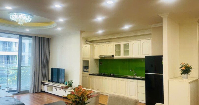 bep can ho can bao 810x430 - Bán căn hộ chung cư Green Valley , diện tích 118m2, giá 9.5 tỷ, nội thất đầy đủ, xem nhà dễ.