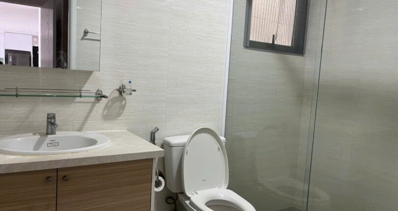 can ho co 2 toilet hoan thien nhu hinh 2 810x430 - Bán căn hộ Tophouse 2pn Tòa nhà C chung cư Green Valley phường Tân Mỹ T8/2025