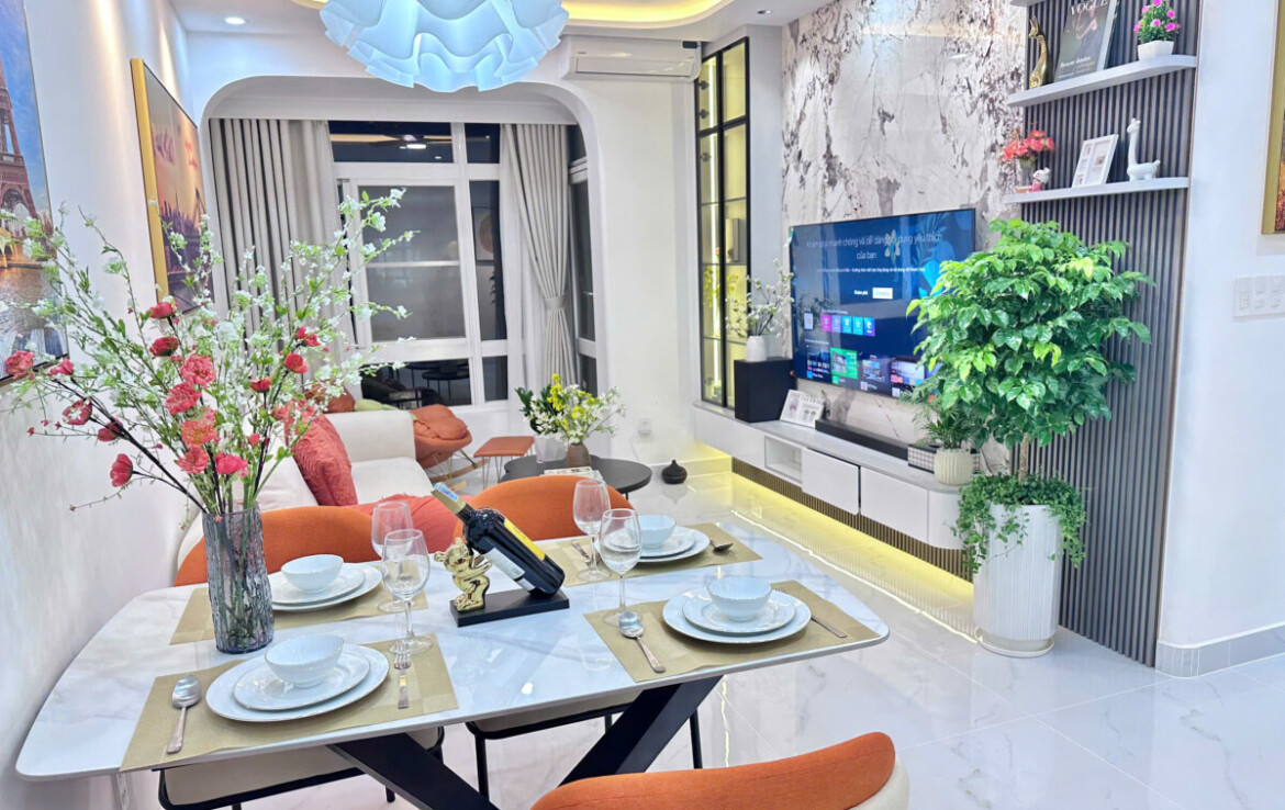 cho thue can ho sky garden 3 7 11 1170x738 - Cho thuê căn hộ Sky Garden 3. Căn góc 72m2 Nhà mới 100%- 3 Phòng-2wc- Nội thất đầy đủ- Giá thuê 23 Triệu/Tháng