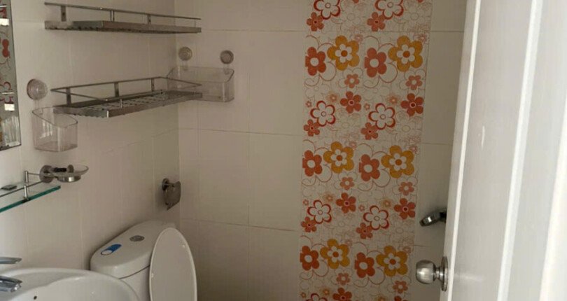 cho thue can ho sly garden 3 9 810x430 - Cho thuê căn góc Sky Garden 3. DT 74m2 Lầu trung- 2 phòng-2wc- Nhà rất thoáng- đủ nội thất- Giá 15 Triệu/Tháng