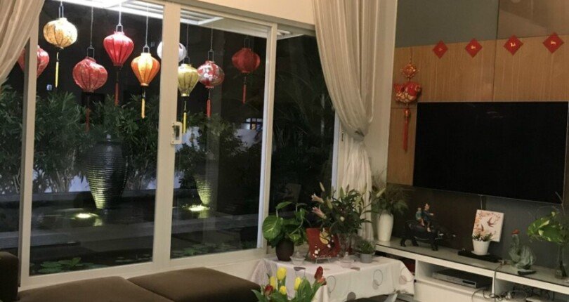 cho thue penthouse sky garden 2 11 810x430 - Cho thuê nhanh Penthouse Sky Garden 1. DT 337m2 Nhà đẹp- 2 sân vườn- 4 phòng ngủ- Nội thất cao cấp- Giá 2.300 USD/Tháng