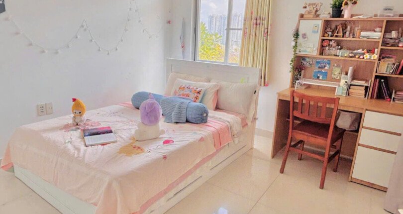 cho thue penthouse sky garden 2 13 810x430 - Cho thuê nhanh Penthouse Sky Garden 1. DT 337m2 Nhà đẹp- 2 sân vườn- 4 phòng ngủ- Nội thất cao cấp- Giá 2.300 USD/Tháng