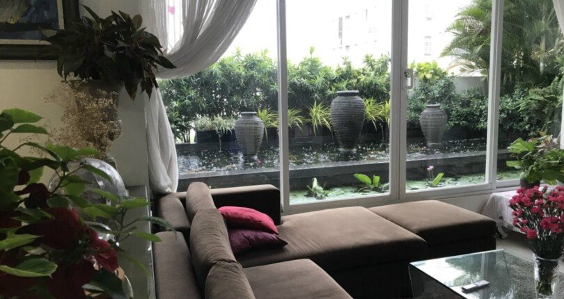 cho thue penthouse sky garden 2 3 810x430 - Cho thuê nhanh Penthouse Sky Garden 1. DT 337m2 Nhà đẹp- 2 sân vườn- 4 phòng ngủ- Nội thất cao cấp- Giá 2.300 USD/Tháng