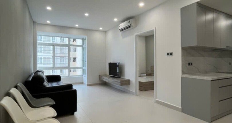 cho thue sky garden 3 2 810x430 - Cho thuê sky garden 3. DT 68m2 Nhà đẹp Tone Trắng 2 Phòng-2wc- Nội thất đầy đủ- Giá thuê 17 Triệu/Tháng