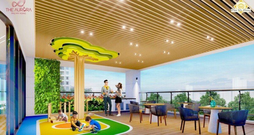 phoi canh vien ich du an 810x430 - Giá mua bán căn hộ 1pn chung cư The Aurora Phường Tân Mỹ T8/2025