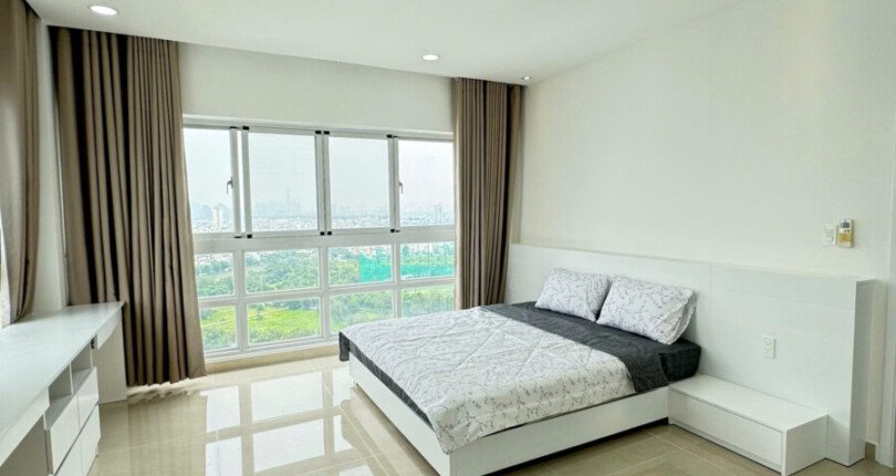 phong ngu can ho ban 25 810x430 - Giá mua bán căn hộ 3pn tòa L chung cư Happy Valley phường Tân Hưng T9/2025