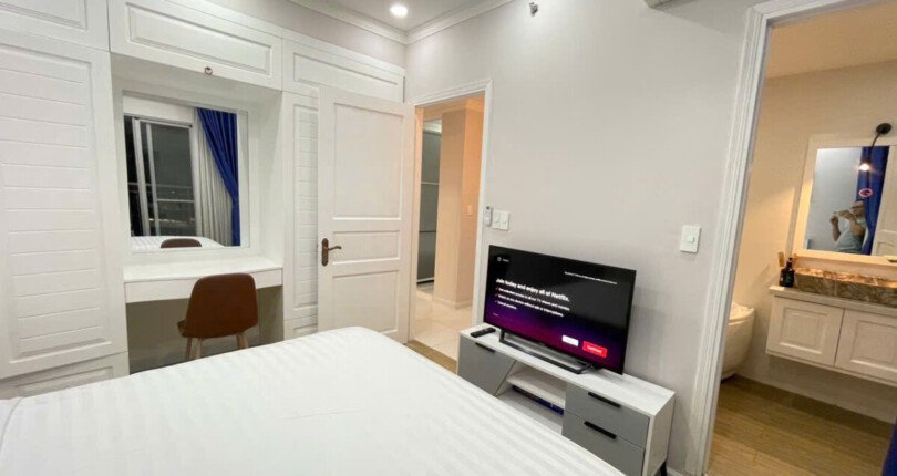 phong ngu can ho can cho thue 1 810x430 - Cho thuê căn hộ chung cư Scenic Valley 1, 03pn, giá 20tr/tháng, nhà đẹp, đầy đủ nội thất.