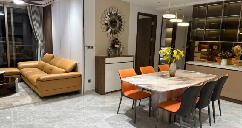 z6691626918171 ab4415bda9928863e534257204deaa36 810x430 - Cho thuê căn hộ Midtown, M8 Block D, Diện tích 126m2, Decor 3 phòng ngủ - 2wc - Nhà mới đẹp - Nội thất đầy đủ - Giá 65Triệu/Tháng, tặng 3 internet tháng đầu tiên.