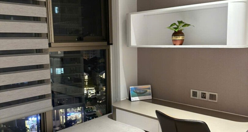 z6691627002114 7946752ecf8459edef29ffee0c8a3b7a 810x430 - Cho thuê căn hộ Midtown, M8 Block D, Diện tích 126m2, Decor 3 phòng ngủ - 2wc - Nhà mới đẹp - Nội thất đầy đủ - Giá 65Triệu/Tháng, tặng 3 internet tháng đầu tiên.