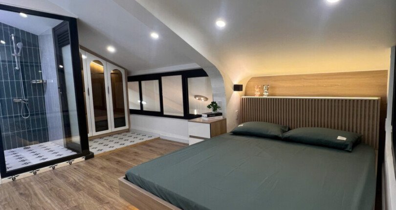 ban can ho duplex hung vuong 2 8 810x430 - Cần bán căn Duplex Hưng Vượng 2. DT 90m2 Nhà đẹp- Nội thất mới- 3 phòng ngủ-2wc- Giá bán 5.990 Tỷ