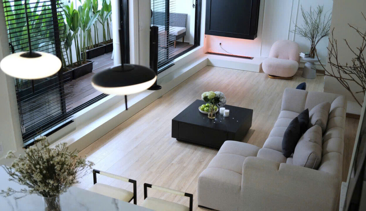 ban pethouse sky garden 3 6 1170x675 - Bán Penthouse Sky Garden 3. Tổng DT 270m2 Thiết kế 3 Phòng-3wc- có 2 sân vườn- Nội thất cao cấp- Giá 13.8 Tỷ