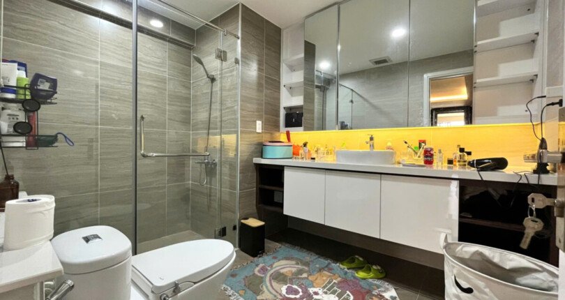 can ho co 2 toilet hoan thien nhu hinh 6 810x430 - Bán gấp căn hộ sân vườn chung cư Nam Phúc Le Jardin Phú Mỹ Hưng T9/2025