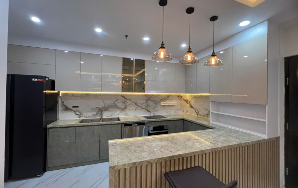 cho thue can ho green valley 3 1170x738 - Cho thuê căn hộ Green Valley. DT 120m2 Nhà đẹp- Nội thất cao cấp- 3 Phòng ngủ-2wc- lầu cao- Giá thuê 1.600 USD/Tháng