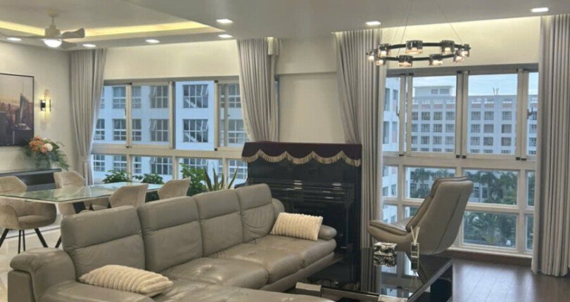 cho thue can ho happy valley 2 810x430 - Cho thuê căn hộ Happy Valley. DT 135m2 Nhà đẹp- Nội thất cao cấp- 3 Phòng ngủ-2wc- Đang trống vào ở ngay. Giá 1.350 USD/Tháng