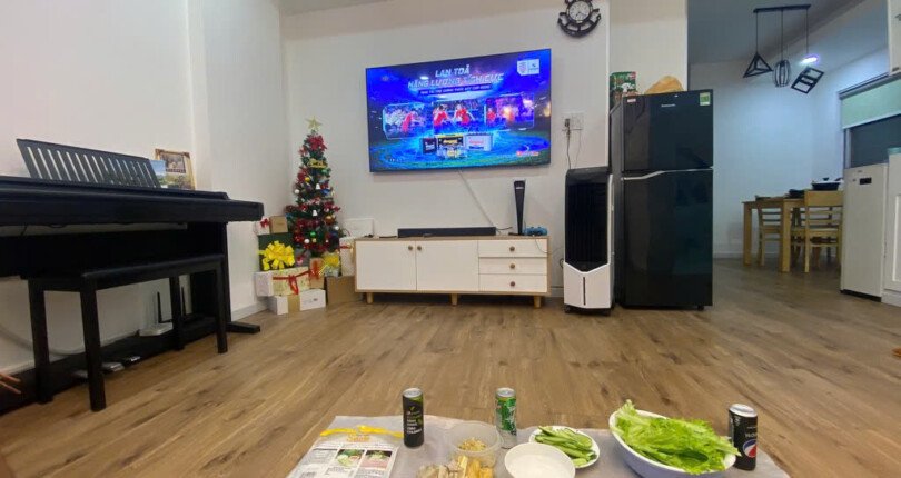 cho thue can ho hung vuong 3 1 810x430 - Cho thuê căn hộ Hưng Vượng 3, DT 60m2 Nhà đẹp- 2 Phòng ngủ-1wc- Nội thất đầy đủ- Giá thuê chỉ 11 Triệu/Tháng