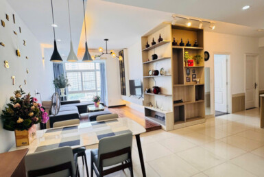 cho thue can ho sky 2 3 385x258 - Cho thuê căn góc tại Sky Garden 2. DT 91m2 Thiết kế 2 Phòng-2wc Nội thất mới- View hồ bơi- Giá thuê 20 Triệu/Tháng