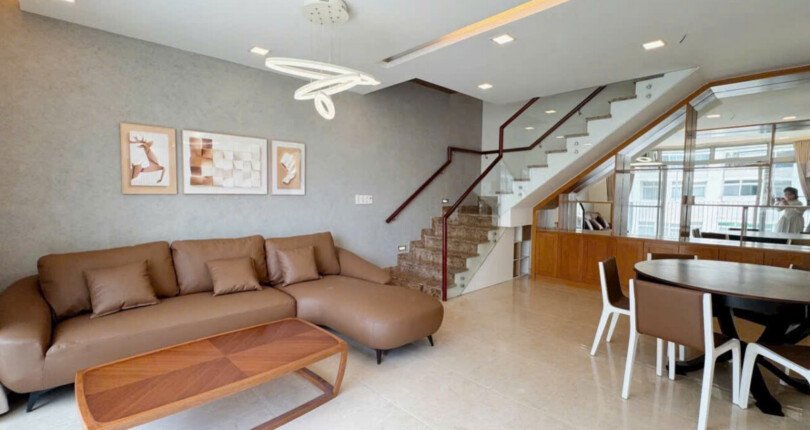 cho thue duplex star hill 2 810x430 - Cho thuê căn Duplex Star hill. DT 151m2 thiết kế 3 Phòng ngủ-3wc- Nội thất mới đầy đủ- Nhà đẹp- Giá thuê 40 Triệu/Tháng