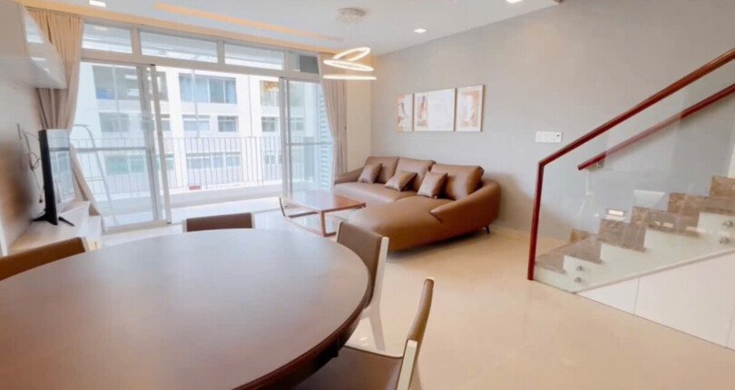 cho thue duplex star hill 8 810x430 - Cho thuê căn Duplex Star hill. DT 151m2 thiết kế 3 Phòng ngủ-3wc- Nội thất mới đầy đủ- Nhà đẹp- Giá thuê 40 Triệu/Tháng