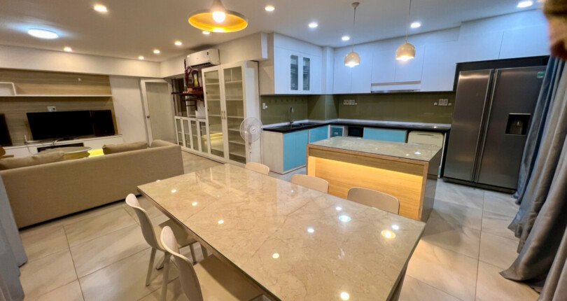 cho thue penthouse sky garden 3 3 810x430 - Cho thuê Penthouse Sky Garden 3. DT 200m2 Nhà rất đẹp- thiết kế 3 phòng ngủ-3wc- Nội thất đầy đủ- Giá thuê 35 Triệu/Tháng