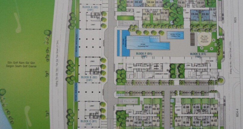 mat bang vi tri can ho ban 8 810x430 - Giá mua bán căn hộ tầng trệt Ground house chung cư Scenic Valley 1 T10/2025