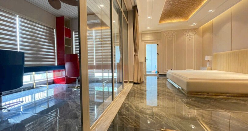 nha biet thu co 4pn hoan thien cao cap nhu hinh 810x430 - Giá mua bán nhà Biệt thự tứ lập căn góc mặt Đường 17 Khu phố Mỹ Gia phường Tân Mỹ T9/2025