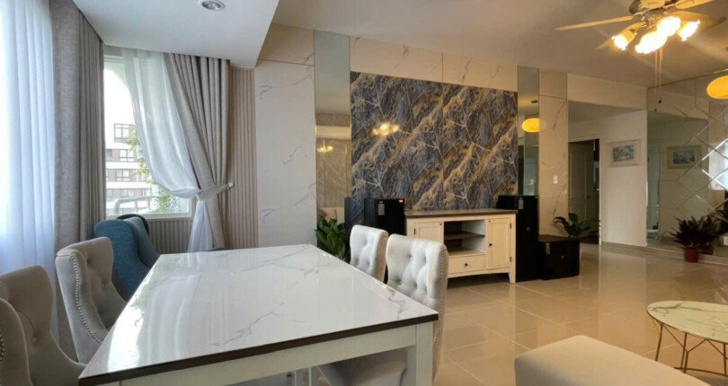 phong an sang trong 810x430 - Bán gấp căn hộ 3pn chung cư Mỹ Khang tòa B lầu 5 hoàn thiện nội thất đẹp giá 9,2 tỷ