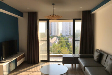 phong khach can ho cho thue 385x258 - Giá cho thuê căn hộ 3pn tòa A chung cư Nam Phúc Le Jardin Phú Mỹ Hưng T9/2025