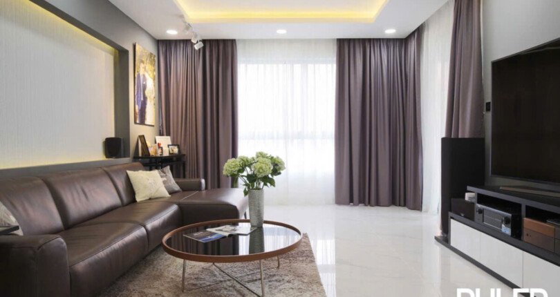 phong khach cn ho ban 810x430 - Bán căn hộ chung cư Green Valley, 128m2, nhà đẹp, giá 11.8 tỷ, nội thất đầy đủ , nhà đang có hợp đồng thuê.