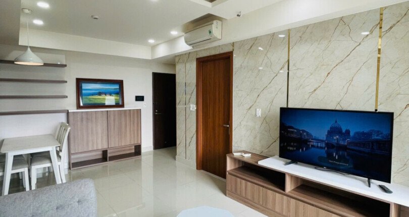 phong khach rong rai 1 810x430 - Bán gấp căn hộ 2pn view biệt thự chung cư Hưng Phúc Happy Residence giá 7,650 tỷ