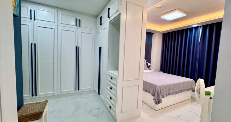 phong ngu can ho can ban 6 810x430 - Bán căn hộ chung cư Scenic Valley 2, 97m2, 03pn, giá 8.8 tỷ, nhà đẹp, đầy đủ nội thất.