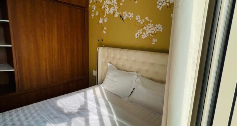 phong ngu nho can ho ban 1 810x430 - Bán gấp căn hộ 2pn view biệt thự chung cư Hưng Phúc Happy Residence giá 7,650 tỷ