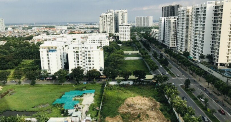 view can ho nhin chung cu my vien 810x430 - Giá mua bán căn hộ 2pn tòa nhà B chung cư The Antonia Phú Mỹ Hưng T9/2025