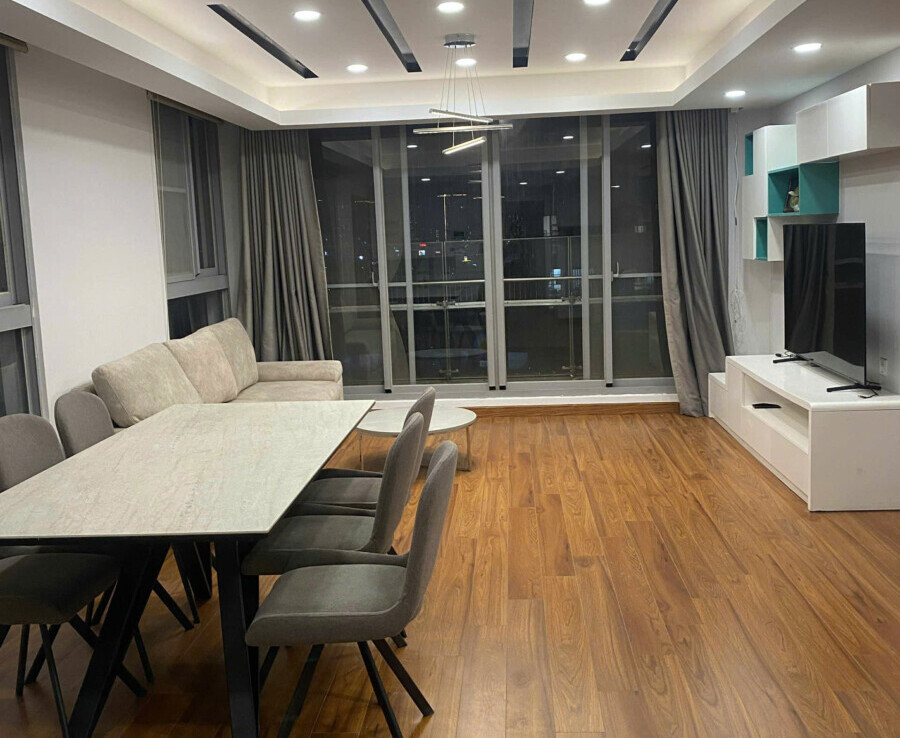 cho thue can hi green valley 1 900x738 - Cho thuê căn hộ Green Valley. DT 115m2 Nhà đẹp- 2 Phòng ngủ-1 phòng làm việc-2wc- Có ô xe- Giá 27 Triệu/Tháng