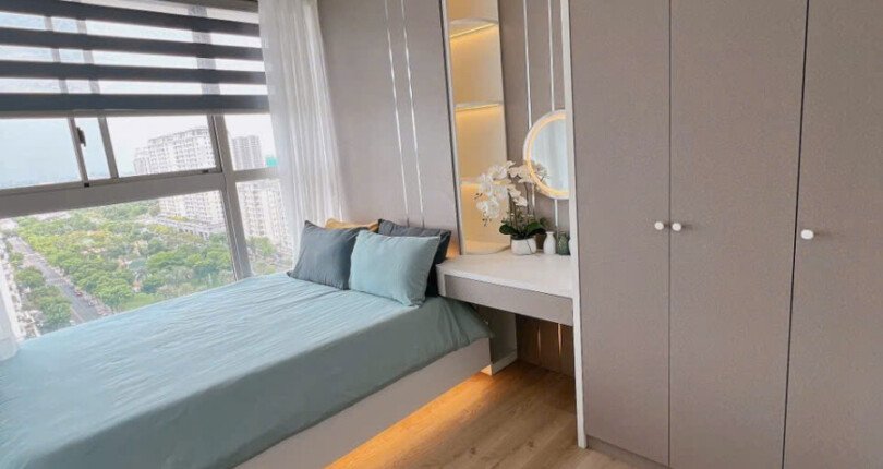 cho thue can ho midtown toa m7 10 810x430 - Cho thuê căn hộ Midtown Phú Mỹ Hưng. Tòa M7. Nhà đẹp diện tích 80m2-2 phòng-2wc- Nội thất như hình- Lầu cao- Giá 33 Triệu/Tháng