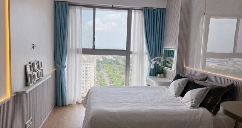 cho thue can ho midtown toa m7 12 810x430 - Cho thuê căn hộ Midtown Phú Mỹ Hưng. Tòa M7. Nhà đẹp diện tích 80m2-2 phòng-2wc- Nội thất như hình- Lầu cao- Giá 33 Triệu/Tháng